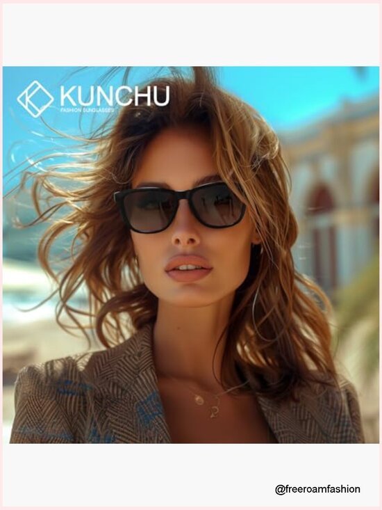 Polarized Oval Sunglasses UV Protection Retro Classic Driving Shades Unisex main image 4